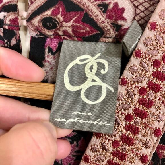 Anthropologie One September Bohemian Breezeway Jumpsuit  Size XXS - Picture 3 of 10